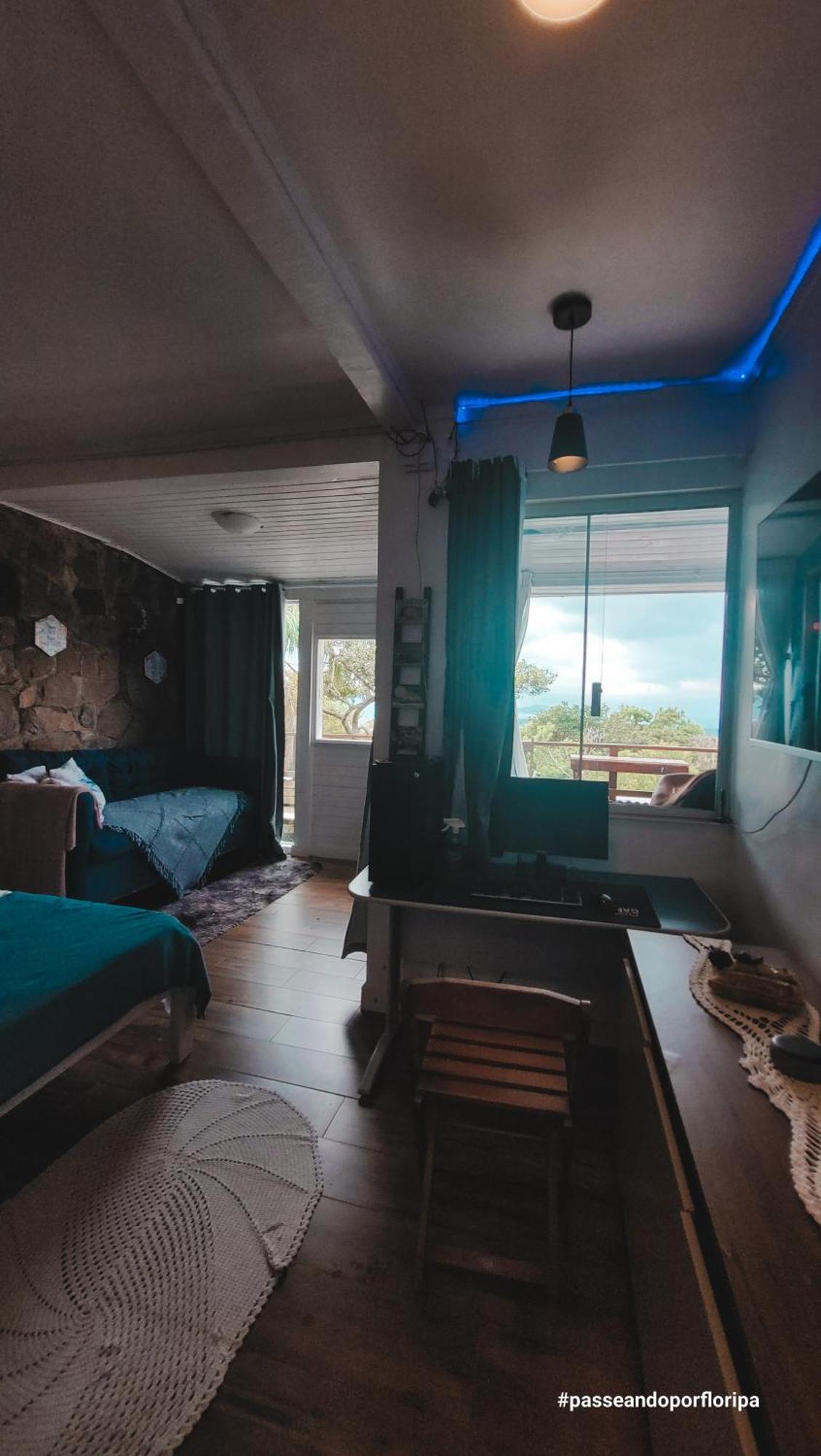 Loft Com Lago Hidro E Vista Para O Mar Florianópolis Buitenkant foto